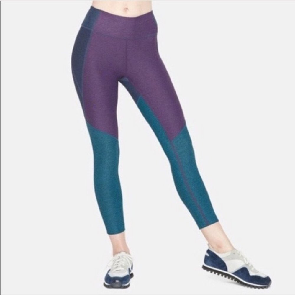 Outdoor Voices Tri-tone Warmup 3/4 Leggings